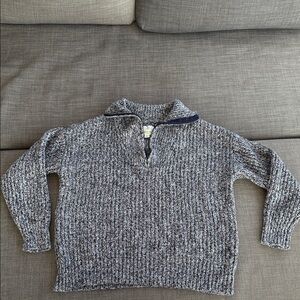 Aerie Gray Knit Sweater